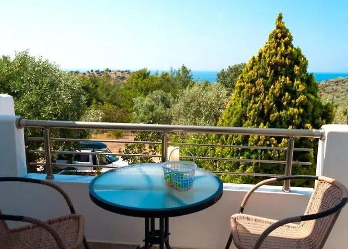 Thasos Seaside Serenity - Seaview & Garden Nests Apartman Asztrída